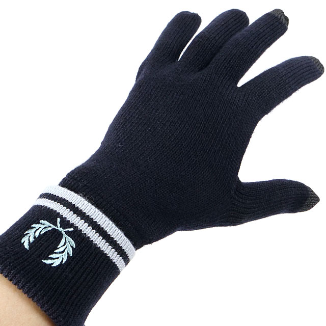 メール便 手袋 ツインティップドメリノウールグローブ [C9151-L51] TWIN TIPPED MERINO WOOL GLOVES 小物 アクセサリー ニットグローブ 防寒 NAVY
