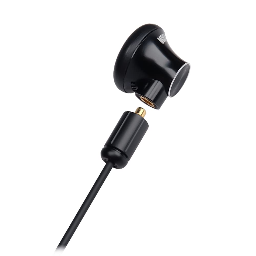 WiseTech NOBUNAGA Labs MMCX対応 インナーイヤー型イヤホン 鶯(うぐいす) ブラック