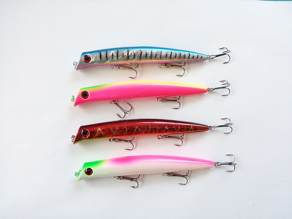 ミノー、ペンシルベイトセット シンキングペンシル ペンシルベイト