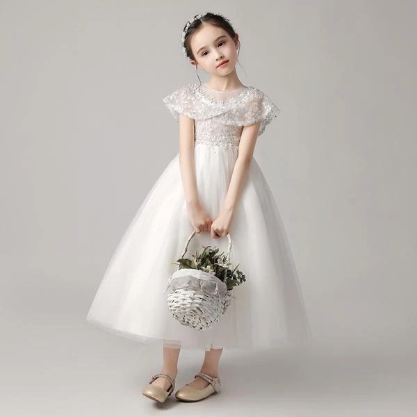 発表会ドレス子ドレスピアノワンピース結婚式キッズドレスコンクールフォーマルロングフラワーガールショット春夏七五三