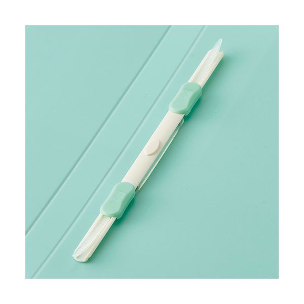 （まとめ） TANOSEEレターファイル（リサイクルPP） A4タテ 120枚収容 背幅18mm ミントグリーン 1セット（10冊） [x3セット]