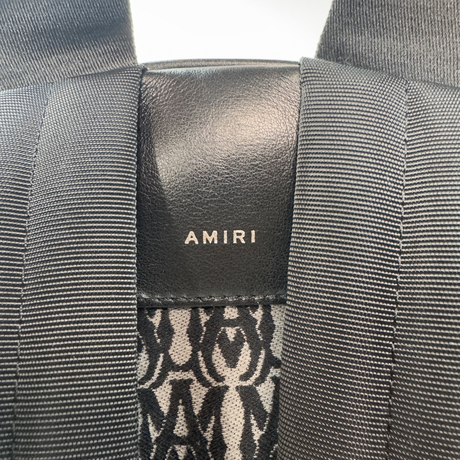 AMIRI アミリ バッグパック リュック キャンバス レザー メンズ