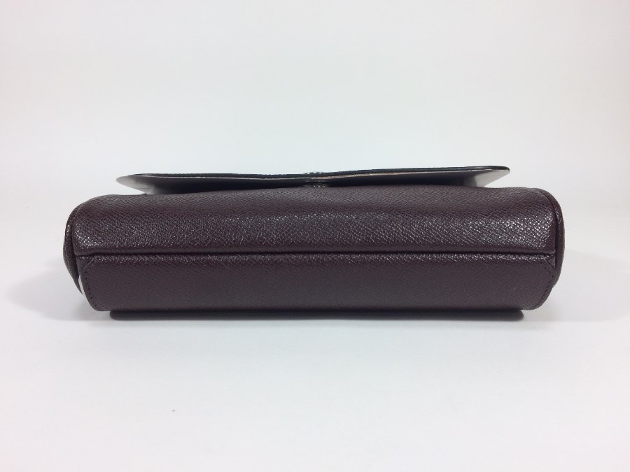 ショルダーバッグ レザー ブラウン 中古品 ショルダーバッグ レザー ブラウン 中古品