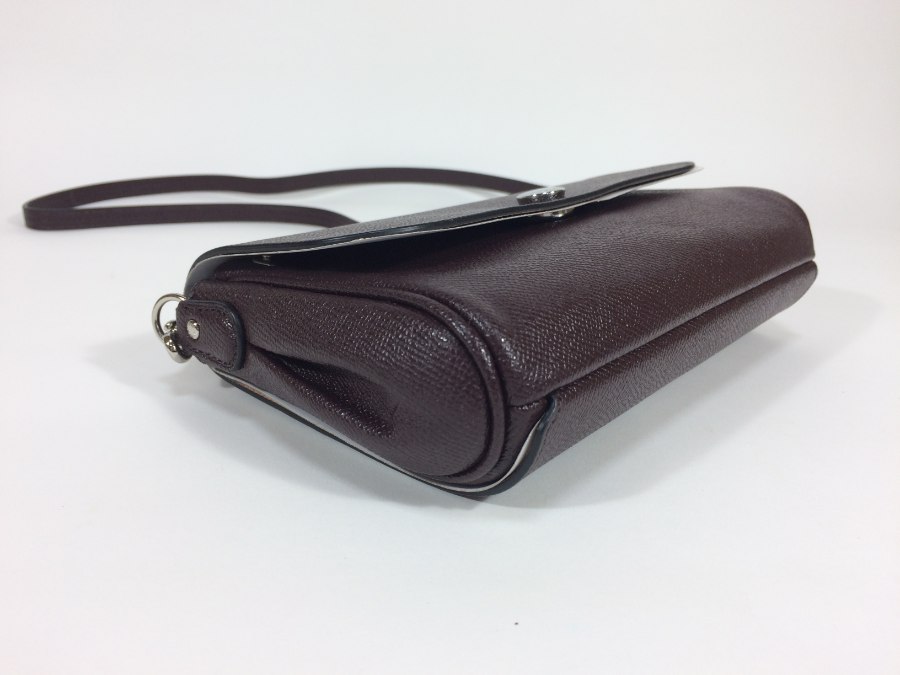 ショルダーバッグ レザー ブラウン 中古品 ショルダーバッグ レザー ブラウン 中古品