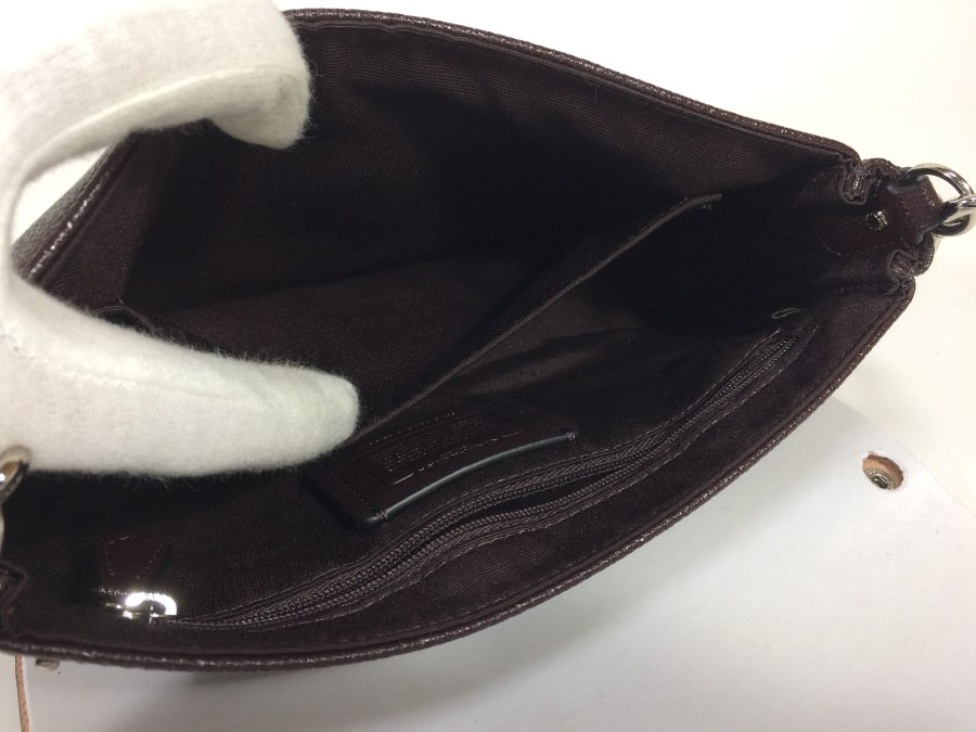 ショルダーバッグ レザー ブラウン 中古品 ショルダーバッグ レザー ブラウン 中古品