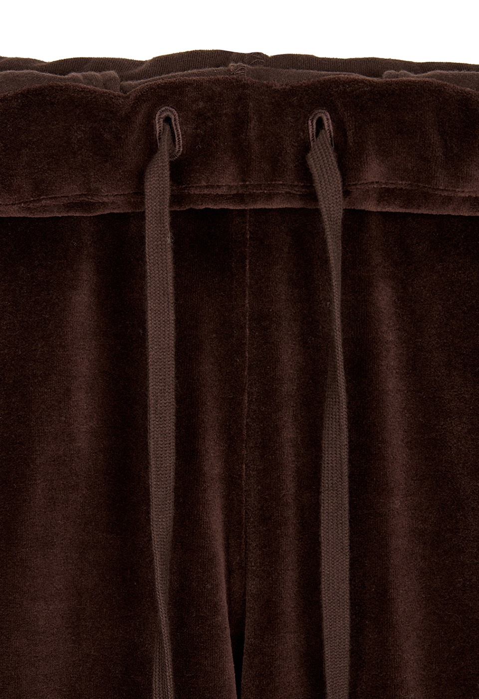 【OPEN Yy】 25FW ROLLED WAIST VELOUR CARGO PANTS : BROWN 【OPEN Yy】 25FW ROLLED WAIST VELOUR CARGO PANTS : BROWN