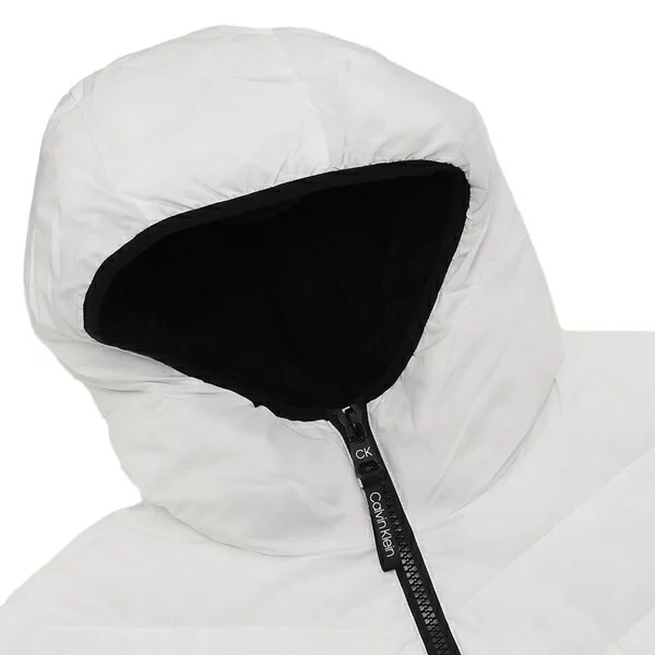 ジャケット HOODED STRETCH JACKET フーデッド ストレッチ ジャケット ホワイト メンズ CALVIN KLEIN CM155201 WHT