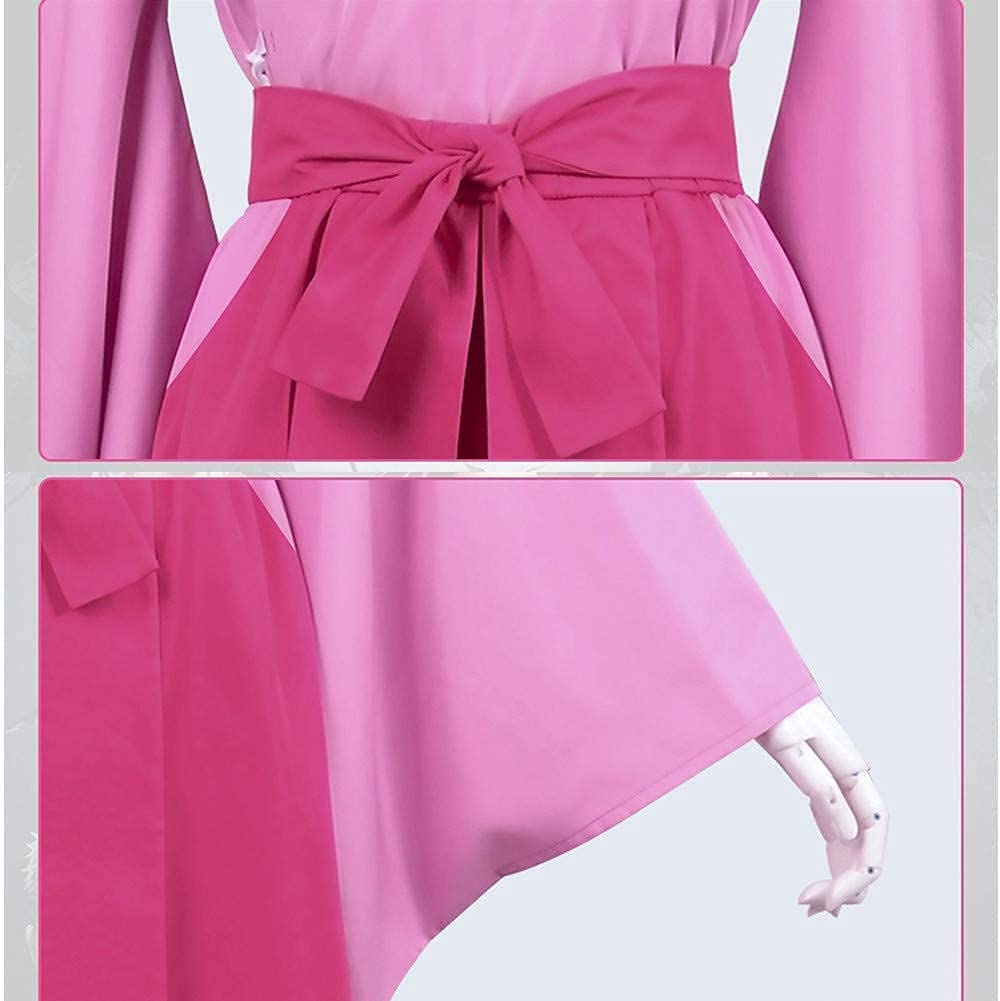 コスプレ衣装 着物浴衣 髪飾り付き 栗花落 カナヲ(つゆり かなを) 風 コスプレ衣装 着物浴衣 髪飾り付き 栗花落 カナヲ(つゆり かなを) 風