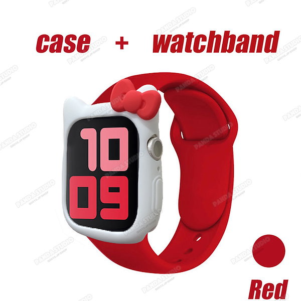 Qoo10] Apple Watch Apple watch キティ アップル