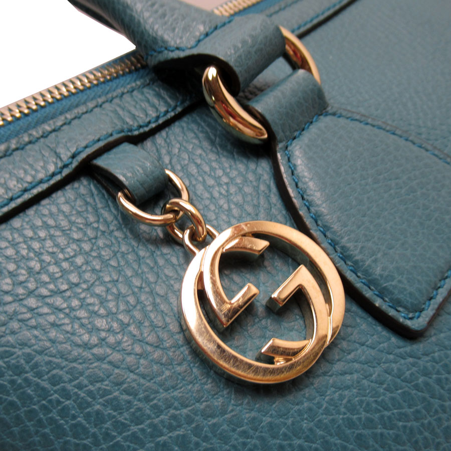 グッチ GUCCI ハンドバッグ ショルダーバッグ インターロッキングG レザー グリーン レディース 449659 t19497a グッチ GUCCI ハンドバッグ ショルダーバッグ インターロッキングG レザー グリーン レディース 449659 t19497a