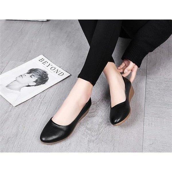 パンプス レディース シューズ ローヒール 走れる ぺたんこ 痛くない ウエッジソール パンプス レディース シューズ ローヒール 走れる ぺたんこ 痛くない ウエッジソール