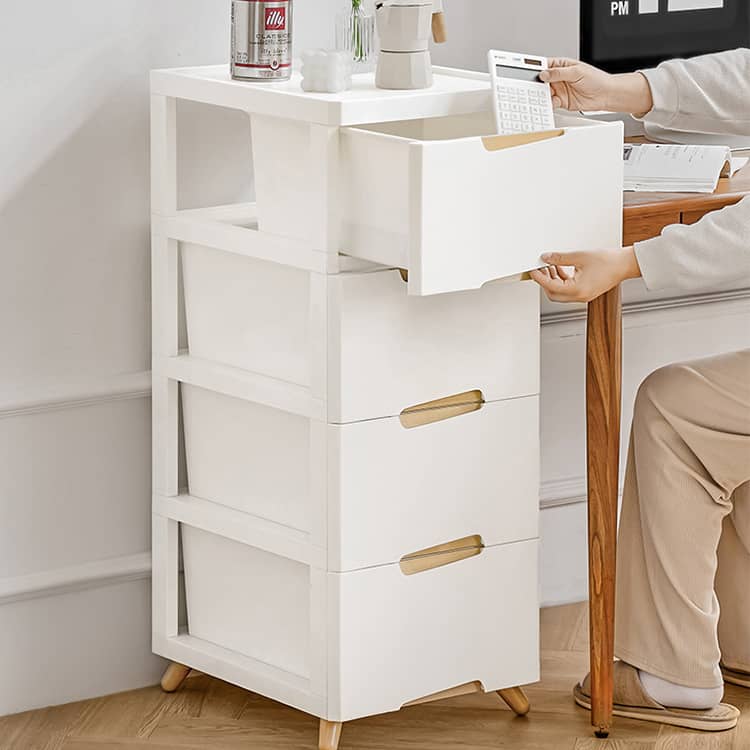 収納ボックス 収納ケース 収納 フタ付き 収納ラック プラスチック おしゃれ 大容量 スリム 最大5段 省スペース 積み重ね