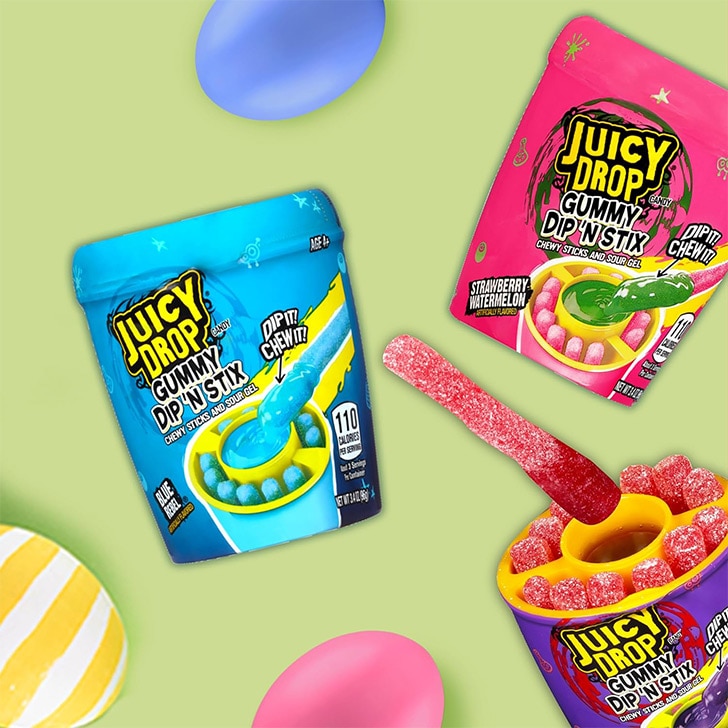 ジューシードロップ グミ8個入 768g グミキャンディ Juicy Drop Dip n Stix ジューシードロップ グミ8個入 768g グミキャンディ Juicy Drop Dip n Stix