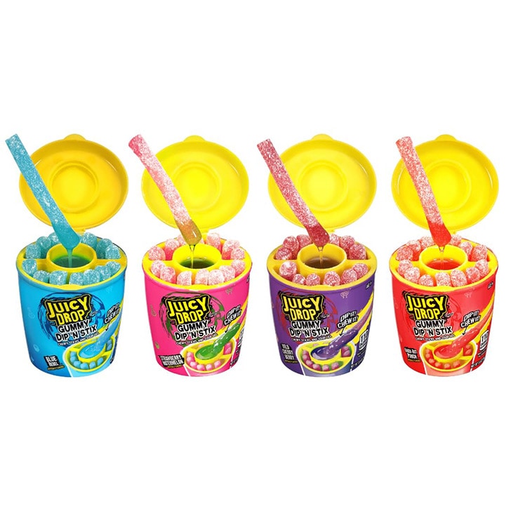 ジューシードロップ グミ8個入 768g グミキャンディ Juicy Drop Dip n Stix ジューシードロップ グミ8個入 768g グミキャンディ Juicy Drop Dip n Stix