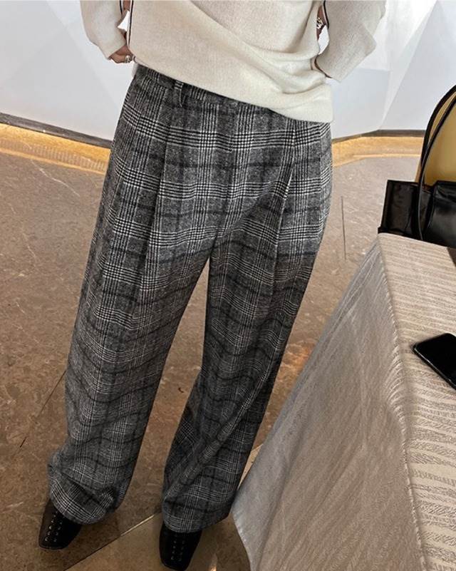 グレンチェック タックウエスト ワイドパンツ ボトムス パンツ ガウチョパンツ ロング ロング丈 アンクル丈 ワイド ファスナー ポケット かわいい 大人可愛い きれいめ カジュアル 大人 上品 おし グレンチェック タックウエスト ワイドパンツ ボトムス パンツ ガウチョパンツ ロング ロング丈 アンクル丈 ワイド ファスナー ポケット かわいい 大人可愛い きれいめ カジュアル 大人 上品 おし