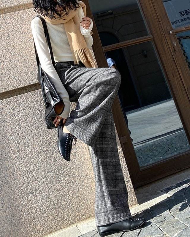 グレンチェック タックウエスト ワイドパンツ ボトムス パンツ ガウチョパンツ ロング ロング丈 アンクル丈 ワイド ファスナー ポケット かわいい 大人可愛い きれいめ カジュアル 大人 上品 おし グレンチェック タックウエスト ワイドパンツ ボトムス パンツ ガウチョパンツ ロング ロング丈 アンクル丈 ワイド ファスナー ポケット かわいい 大人可愛い きれいめ カジュアル 大人 上品 おし