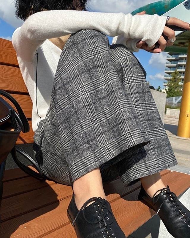 グレンチェック タックウエスト ワイドパンツ ボトムス パンツ ガウチョパンツ ロング ロング丈 アンクル丈 ワイド ファスナー ポケット かわいい 大人可愛い きれいめ カジュアル 大人 上品 おし グレンチェック タックウエスト ワイドパンツ ボトムス パンツ ガウチョパンツ ロング ロング丈 アンクル丈 ワイド ファスナー ポケット かわいい 大人可愛い きれいめ カジュアル 大人 上品 おし