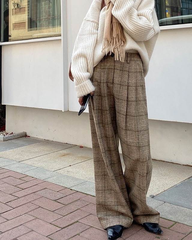 グレンチェック タックウエスト ワイドパンツ ボトムス パンツ ガウチョパンツ ロング ロング丈 アンクル丈 ワイド ファスナー ポケット かわいい 大人可愛い きれいめ カジュアル 大人 上品 おし グレンチェック タックウエスト ワイドパンツ ボトムス パンツ ガウチョパンツ ロング ロング丈 アンクル丈 ワイド ファスナー ポケット かわいい 大人可愛い きれいめ カジュアル 大人 上品 おし