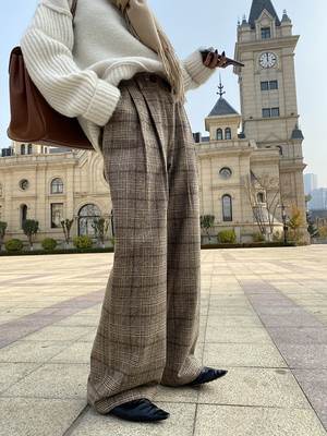 グレンチェック タックウエスト ワイドパンツ ボトムス パンツ ガウチョパンツ ロング ロング丈 アンクル丈 ワイド ファスナー ポケット かわいい 大人可愛い きれいめ カジュアル 大人 上品 おし グレンチェック タックウエスト ワイドパンツ ボトムス パンツ ガウチョパンツ ロング ロング丈 アンクル丈 ワイド ファスナー ポケット かわいい 大人可愛い きれいめ カジュアル 大人 上品 おし
