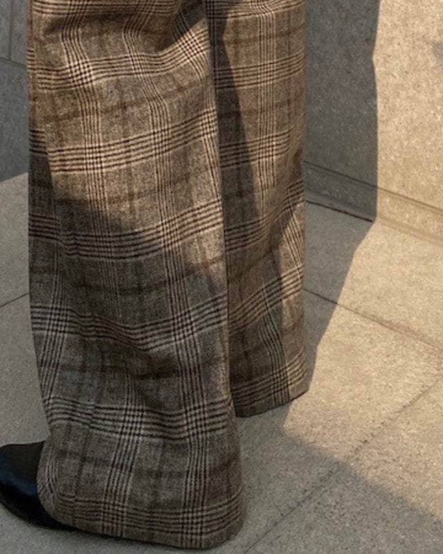 グレンチェック タックウエスト ワイドパンツ ボトムス パンツ ガウチョパンツ ロング ロング丈 アンクル丈 ワイド ファスナー ポケット かわいい 大人可愛い きれいめ カジュアル 大人 上品 おし グレンチェック タックウエスト ワイドパンツ ボトムス パンツ ガウチョパンツ ロング ロング丈 アンクル丈 ワイド ファスナー ポケット かわいい 大人可愛い きれいめ カジュアル 大人 上品 おし