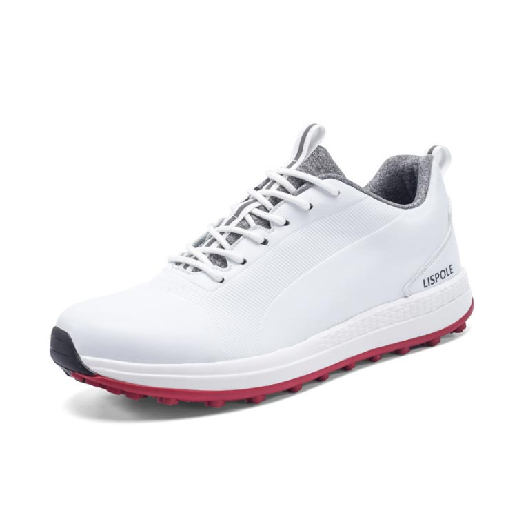 ゴルフシューズ メンズ スパイクレス レースアップ式 ゴルフ シューズ スニーカータイプ ローカット 耐滑 滑り止め 軽量 カジュアルシューズ ウォーキングシューズ スポーツシューズ ランニング ジョ
