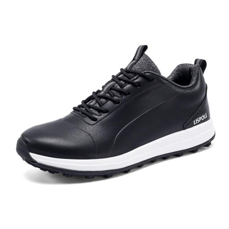 ゴルフシューズ メンズ スパイクレス レースアップ式 ゴルフ シューズ スニーカータイプ ローカット 耐滑 滑り止め 軽量 カジュアルシューズ ウォーキングシューズ スポーツシューズ ランニング ジョ