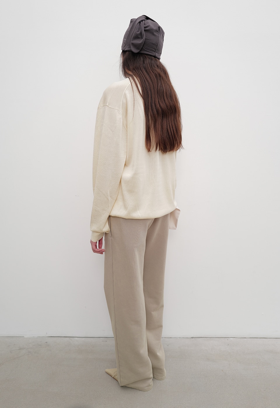 【OPEN Yy】 TWISTED PLACKET CARDIGAN : YELLOW 【OPEN Yy】 TWISTED PLACKET CARDIGAN : YELLOW