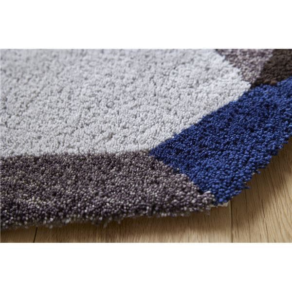 ラグ マット 絨毯 約幅45×長さ70cm ジェム グレー 洗える 日本製 防ダニ 床暖房 ホットカーペット可 インテリア雑貨 スミノエ ラグ マット 絨毯 約幅45×長さ70cm ジェム グレー 洗える 日本製 防ダニ 床暖房 ホットカーペット可 インテリア雑貨 スミノエ