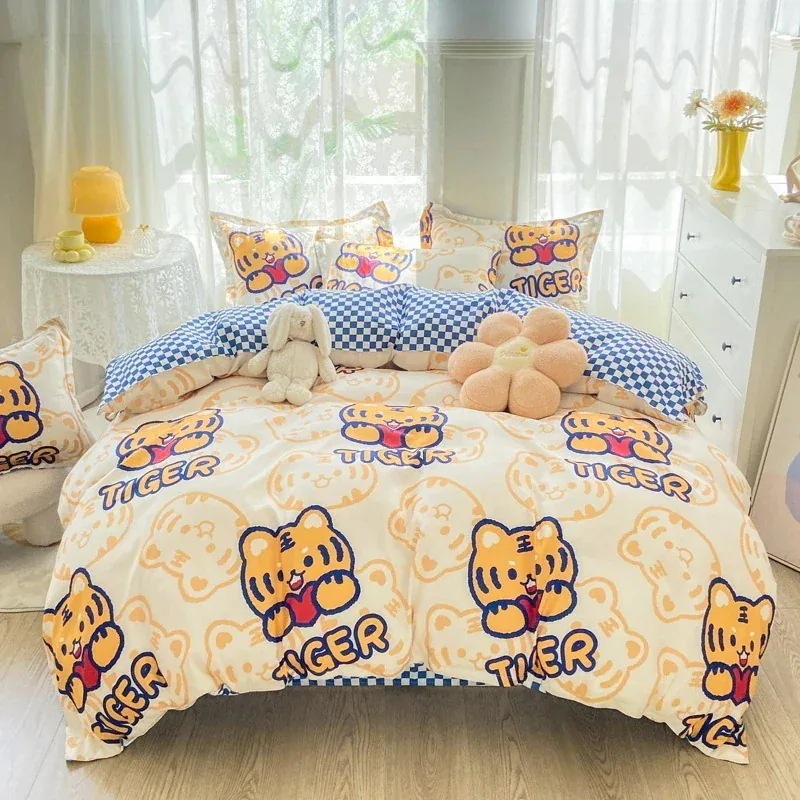 今の流行アロエベラ綿漫画かわいい 3 点セットと 4 点セット 15 メートルシートスタイル 4 点セットイチゴクマ 今の流行アロエベラ綿漫画かわいい 3 点セットと 4 点セット 15 メートルシートスタイル 4 点セットイチゴクマ