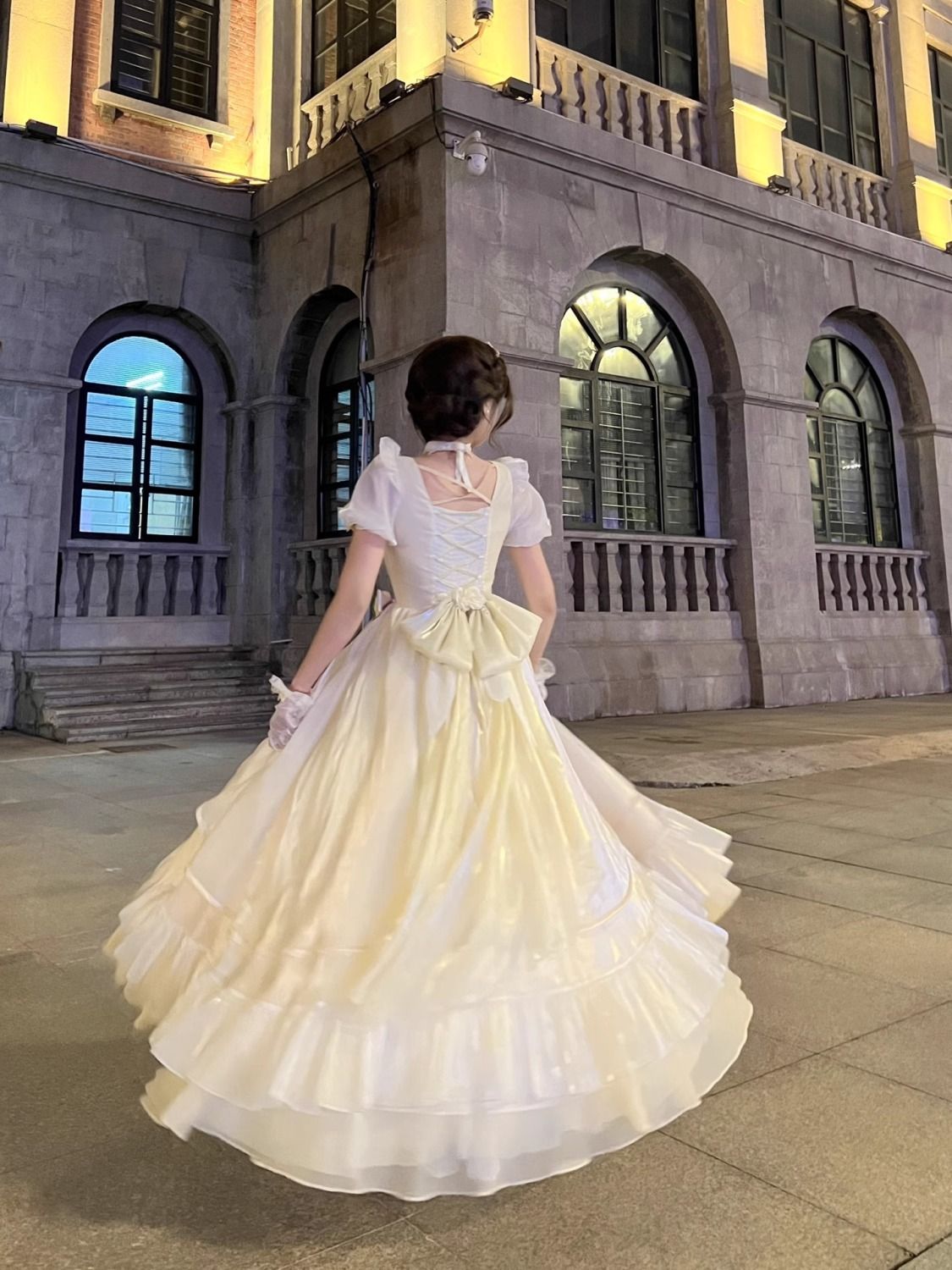 Lolita ジェネレーションカラーフラワーマリッジドレスドレスエレガントバースデードレスロングプリンセスドレス Lolita ジェネレーションカラーフラワーマリッジドレスドレスエレガントバースデードレスロングプリンセスドレス