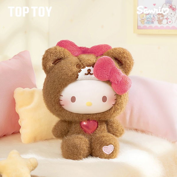 海外 TOPTOY サンリオ KITTY TEDDY PAJAMAS キティ Qoo10] TOPTOY 【公式正規品】即納福袋TOP TOY サ