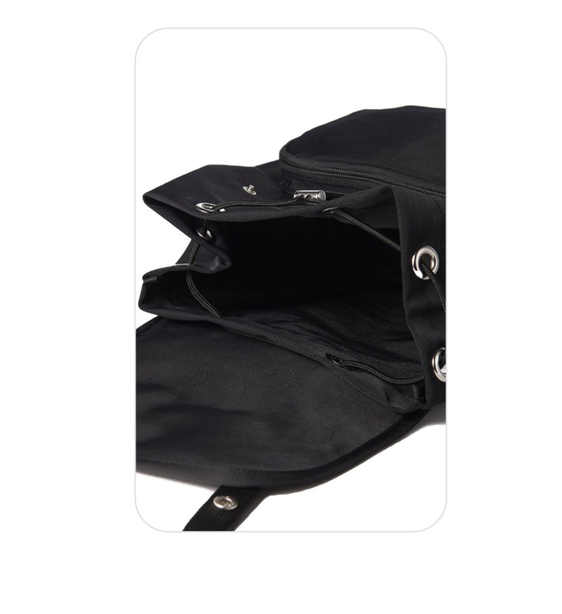 LOGO MINI BACK PACK-BLACK LOGO MINI BACK PACK-BLACK