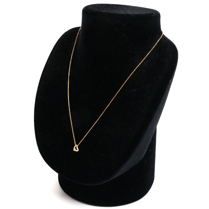 TIFFANY&Co. ティファニー K18PG ピンクゴールド オープンハート ミニ ネックレス 60957428 1.7g 41cm レディース 中古 美品 TIFFANY&Co. ティファニー K18PG ピンクゴールド オープンハート ミニ ネックレス 60957428 1.7g 41cm レディース 中古 美品