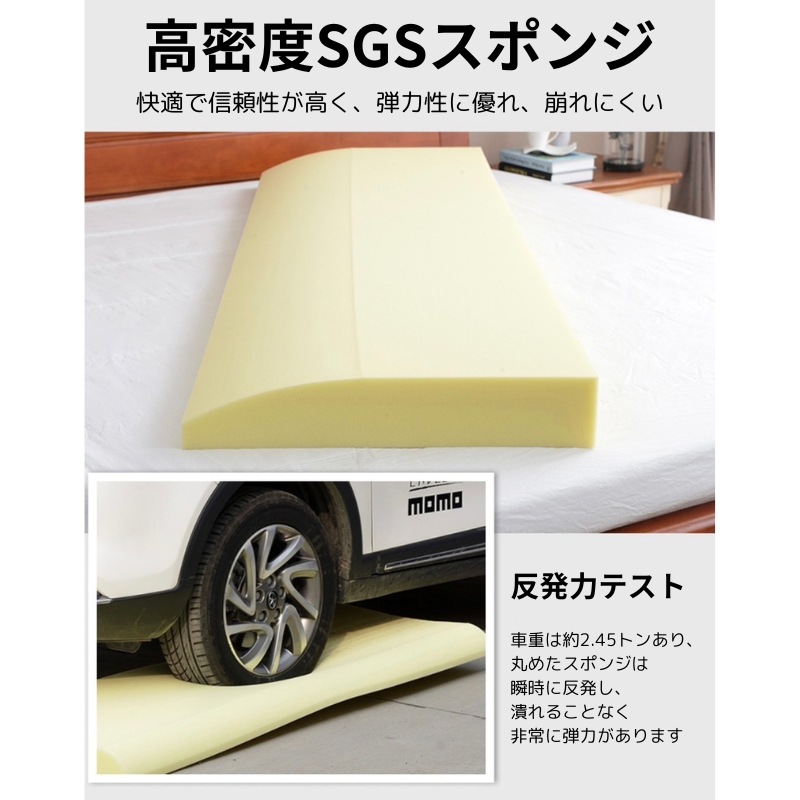 ヘッドボード ベルベット調 セミダブルサイズ ベット 後付け クッション 収納ポケット カバー 壁クッション diy おしゃれ キルティング