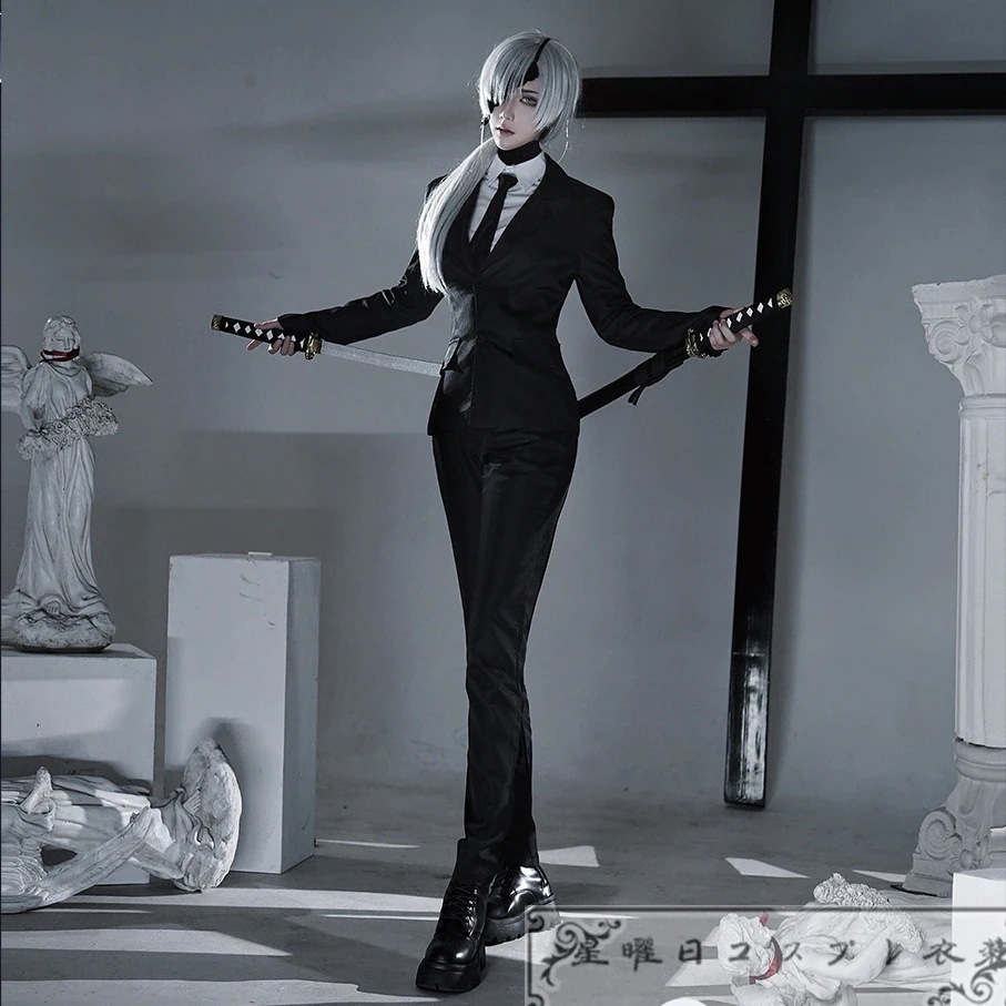 在庫品 チェンソーマン クァンシ コスプレ衣装 コスチューム 在庫品 チェンソーマン クァンシ コスプレ衣装 コスチューム