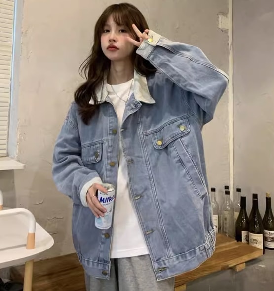 レディース ジャケット アウター Gジャン ミディアム丈 長袖 ポロカラー ワイド ヴィンテージ アメカジ デニム ブルーデニム 中厚手 大人可愛い カジュアル おしゃれ かっこいい ラフ レディース ジャケット アウター Gジャン ミディアム丈 長袖 ポロカラー ワイド ヴィンテージ アメカジ デニム ブルーデニム 中厚手 大人可愛い カジュアル おしゃれ かっこいい ラフ