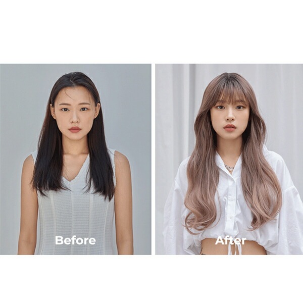 サロンカラーフルウィッグ）グレースハッシュパーマ エルフィ (ミスティ原糸)WIG 簡単着用 小顔
