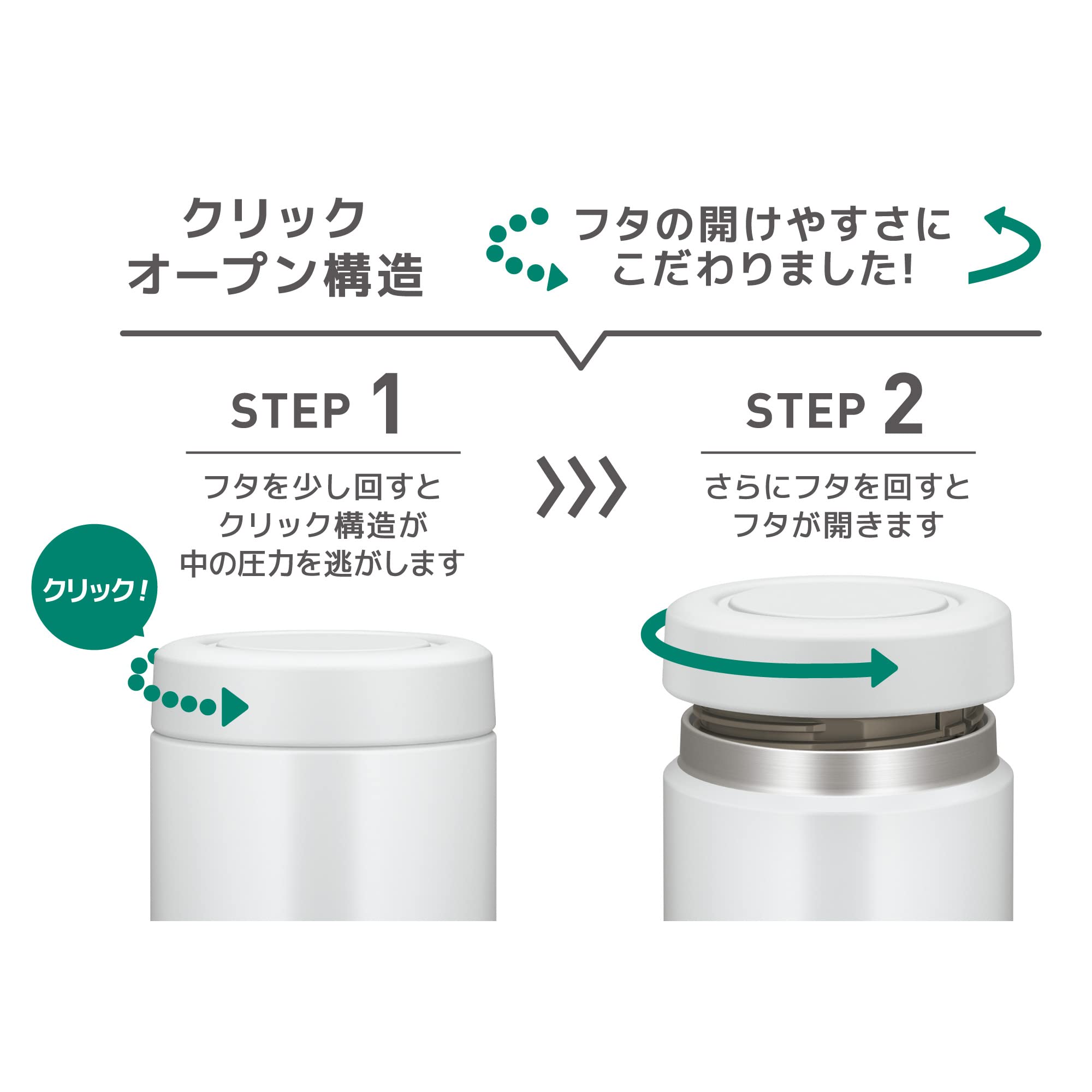 サーモス 真空断熱スープジャー 500ml ホワイトグレー スタンダードモデル 保温保冷 お手入れ簡単 口当たりがやさしい丸口設計 JBR-501 WHGY サーモス 真空断熱スープジャー 500ml ホワイトグレー スタンダードモデル 保温保冷 お手入れ簡単 口当たりがやさしい丸口設計 JBR-501 WHGY