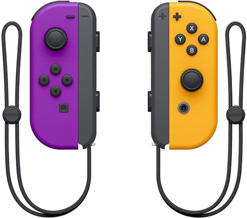 【任天堂純正品】Joy-Con(L) ネオンパープル/(R) ネオンオレンジ 【任天堂純正品】Joy-Con(L) ネオンパープル/(R) ネオンオレンジ