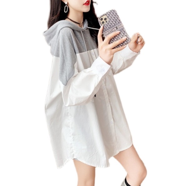 トップス パーカー 長袖 ドッキング デザイン ボタン オーバーサイズ ビッグシルエット 美ライン ニュアンス レイヤード フード付き カラバリ かわいい 大人可愛い きれいめ シンプル カジュアル トップス パーカー 長袖 ドッキング デザイン ボタン オーバーサイズ ビッグシルエット 美ライン ニュアンス レイヤード フード付き カラバリ かわいい 大人可愛い きれいめ シンプル カジュアル