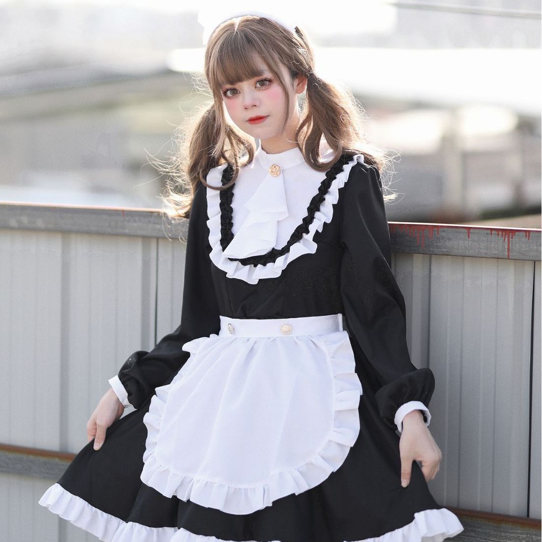 限定即完売!正規品コスプレlolita豪華韓国メイド服長袖メイドコスチュームコスプレ 限定即完売!正規品コスプレlolita豪華韓国メイド服長袖メイドコスチュームコスプレ