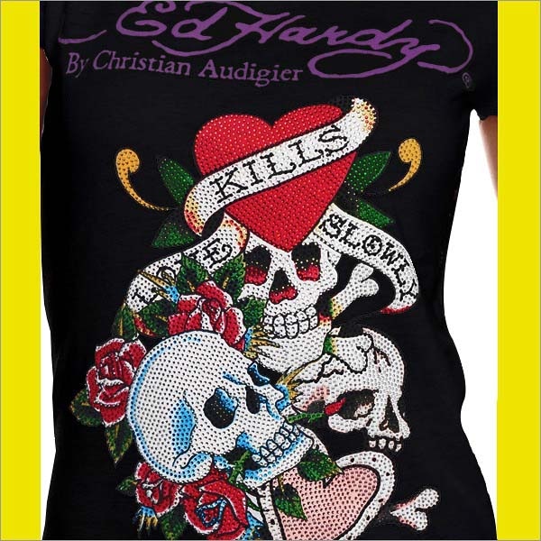 Qoo10] エドハーディー Ed Hardy レディース トリプル