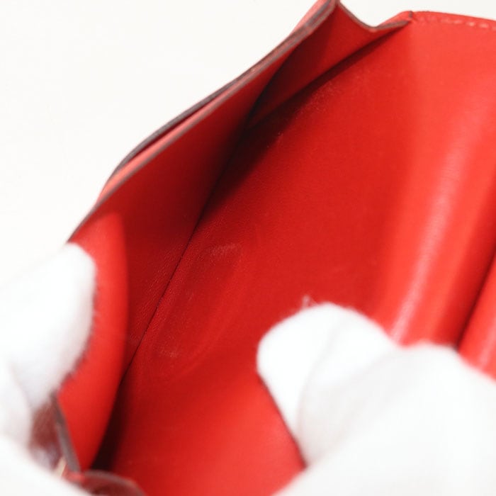 ベアン カードケース HE93767 名刺入れ/ベアン カードケース D刻印 レッド【中古】 レディース Aランク ベアン カードケース HE93767 名刺入れ/ベアン カードケース D刻印 レッド【中古】 レディース Aランク