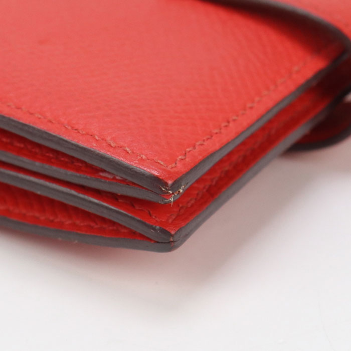 ベアン カードケース HE93767 名刺入れ/ベアン カードケース D刻印 レッド【中古】 レディース Aランク ベアン カードケース HE93767 名刺入れ/ベアン カードケース D刻印 レッド【中古】 レディース Aランク