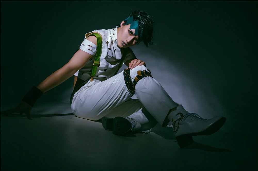 ジョジョの奇妙な冒険 岸辺露伴 コスプレ衣装 コスチューム 学園祭 イベント 文化祭 仮装 変装 ジョジョの奇妙な冒険 岸辺露伴 コスプレ衣装 コスチューム 学園祭 イベント 文化祭 仮装 変装