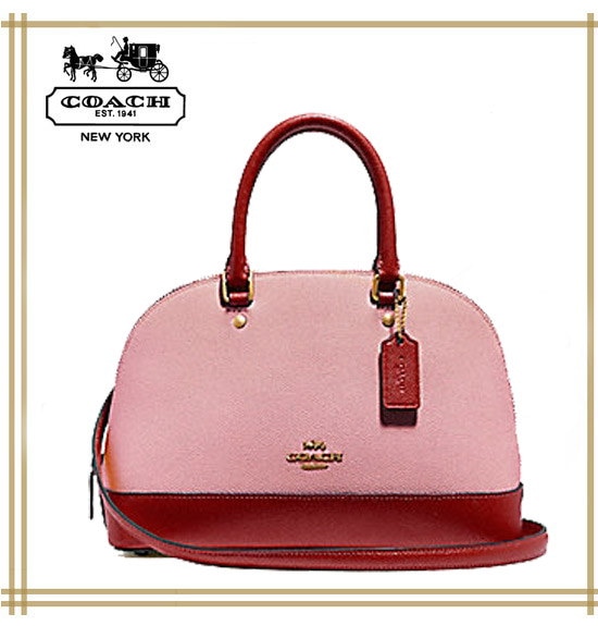 Coach sierra best sale satchel red