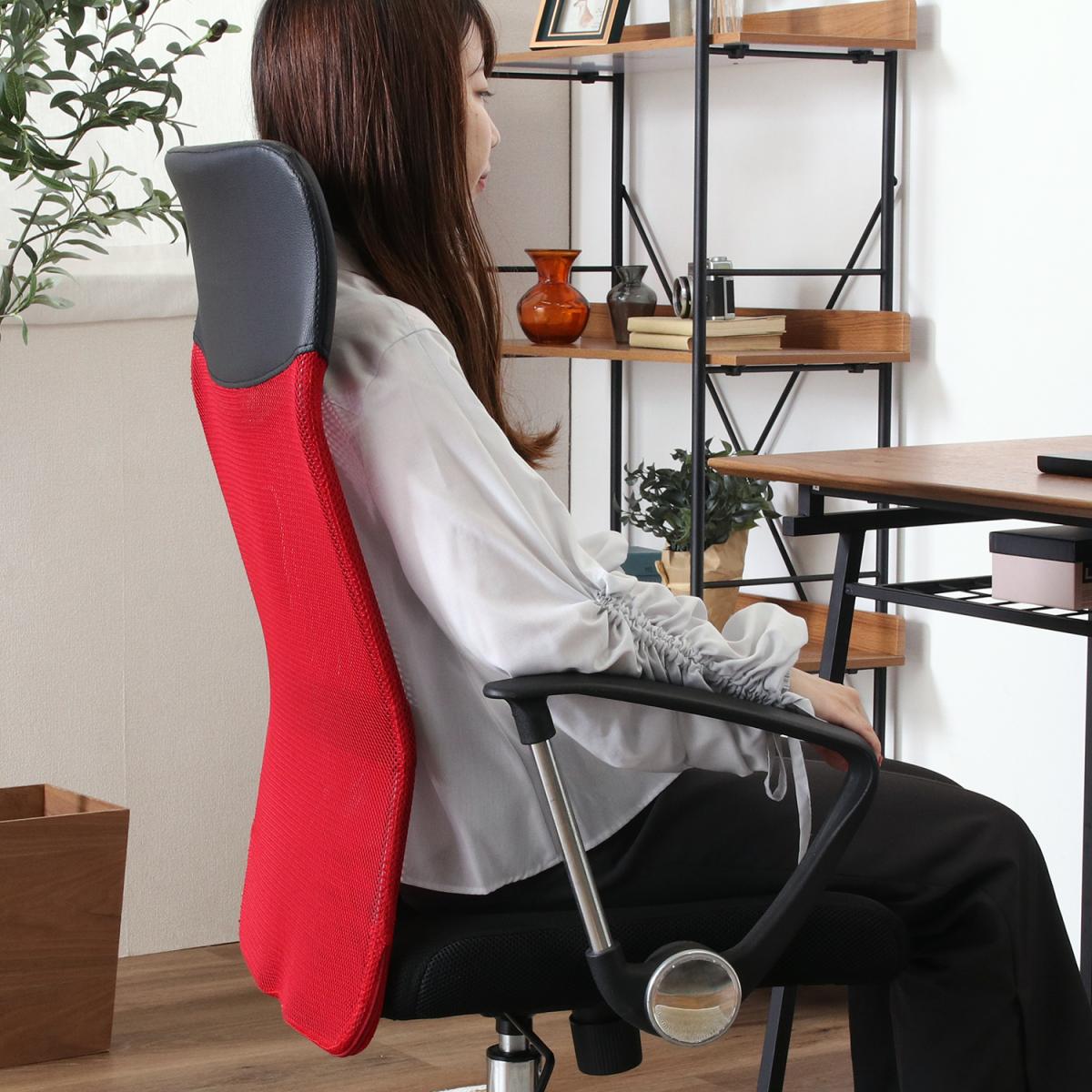 【I】不二貿易 メッシュハイバックチェアー HF-98RD レッド オフィスチェア デスクチェア 肘付き 【北海道・沖縄・離島不可】【代引き不可】【代引不可/沖縄・離島不可 【I】不二貿易 メッシュハイバックチェアー HF-98RD レッド オフィスチェア デスクチェア 肘付き 【北海道・沖縄・離島不可】【代引き不可】【代引不可/沖縄・離島不可