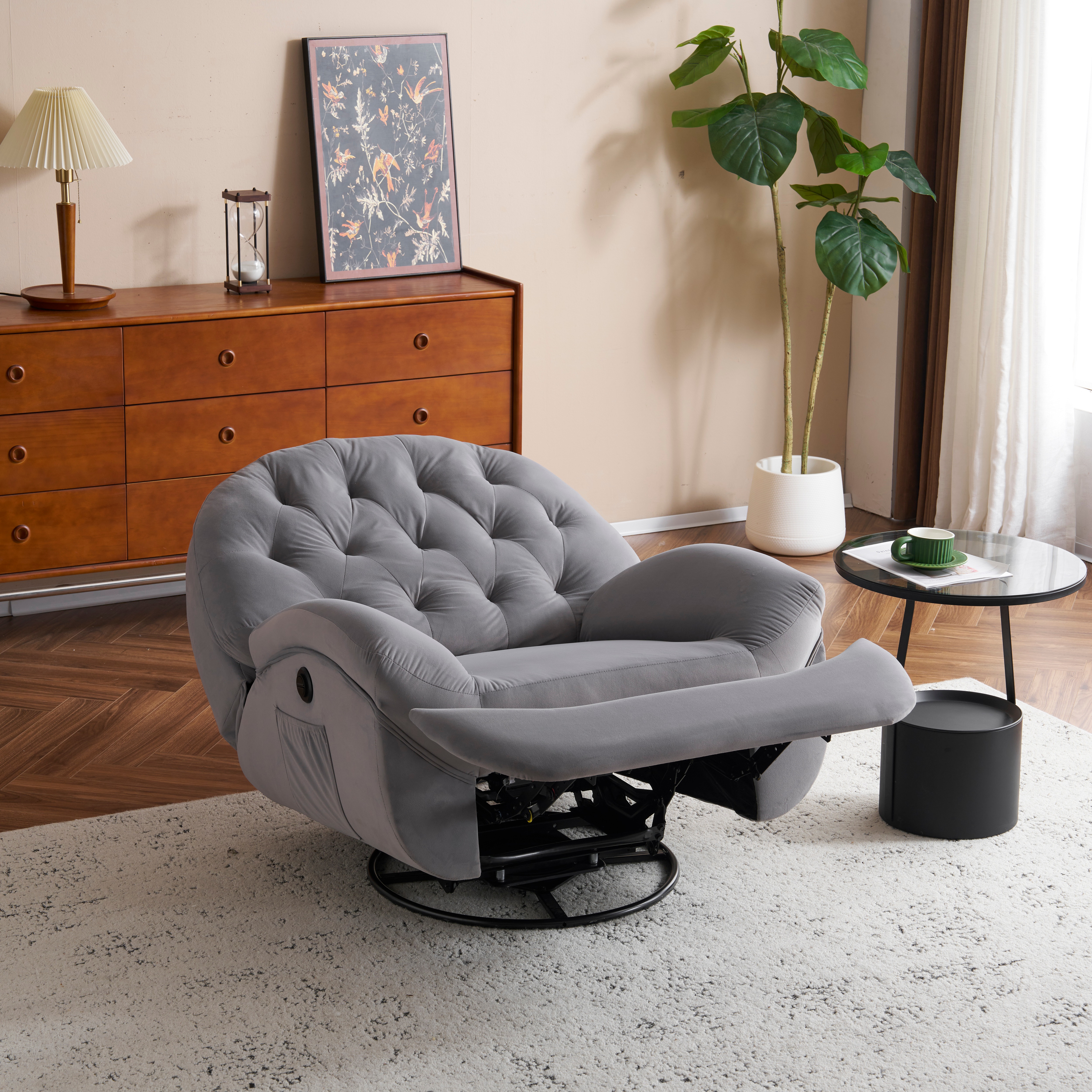 電動1人掛けソファー リクライニングチェア ゲーミングチェア