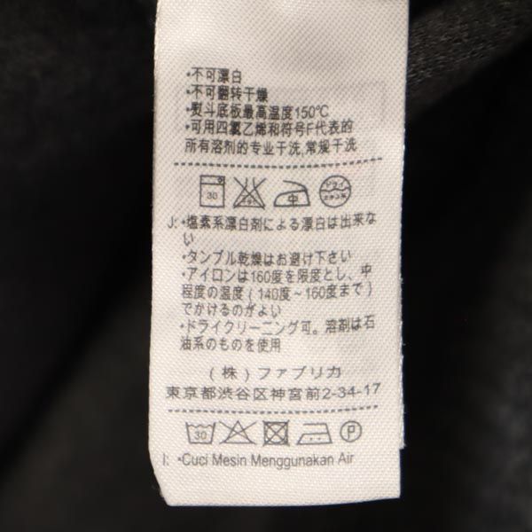 5分袖 タートルネック ワンピース 36 グレー レディース