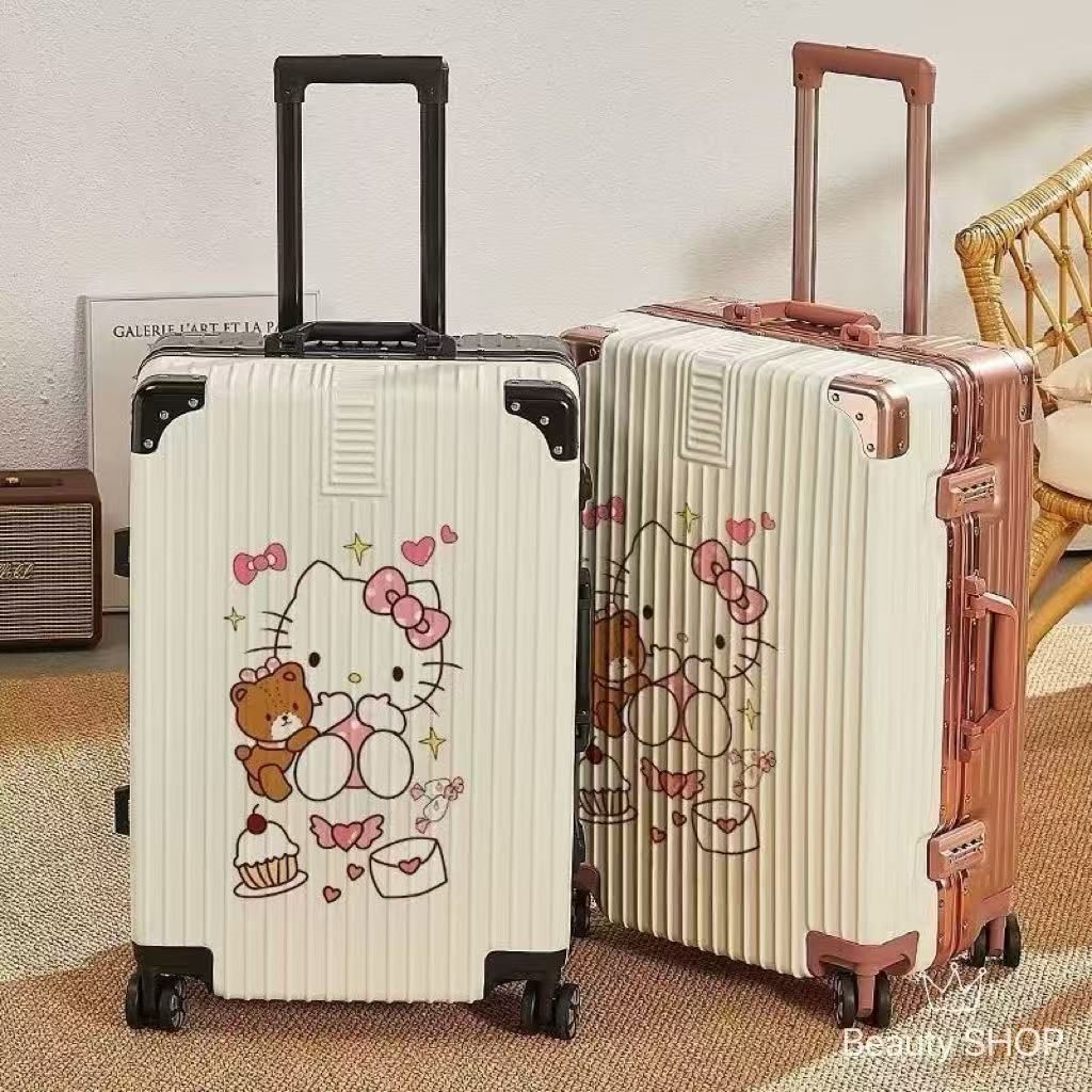 2025可愛いスーツケース キャリーバッグ 女性キティちゃん キャリーケース Sサイズ/ Mサイズ 多機能 静音キャスター 超軽量 大容量 多収納ポケット 軽量 大型 機内持ち込み 2025可愛いスーツケース キャリーバッグ 女性キティちゃん キャリーケース Sサイズ/ Mサイズ 多機能 静音キャスター 超軽量 大容量 多収納ポケット 軽量 大型 機内持ち込み